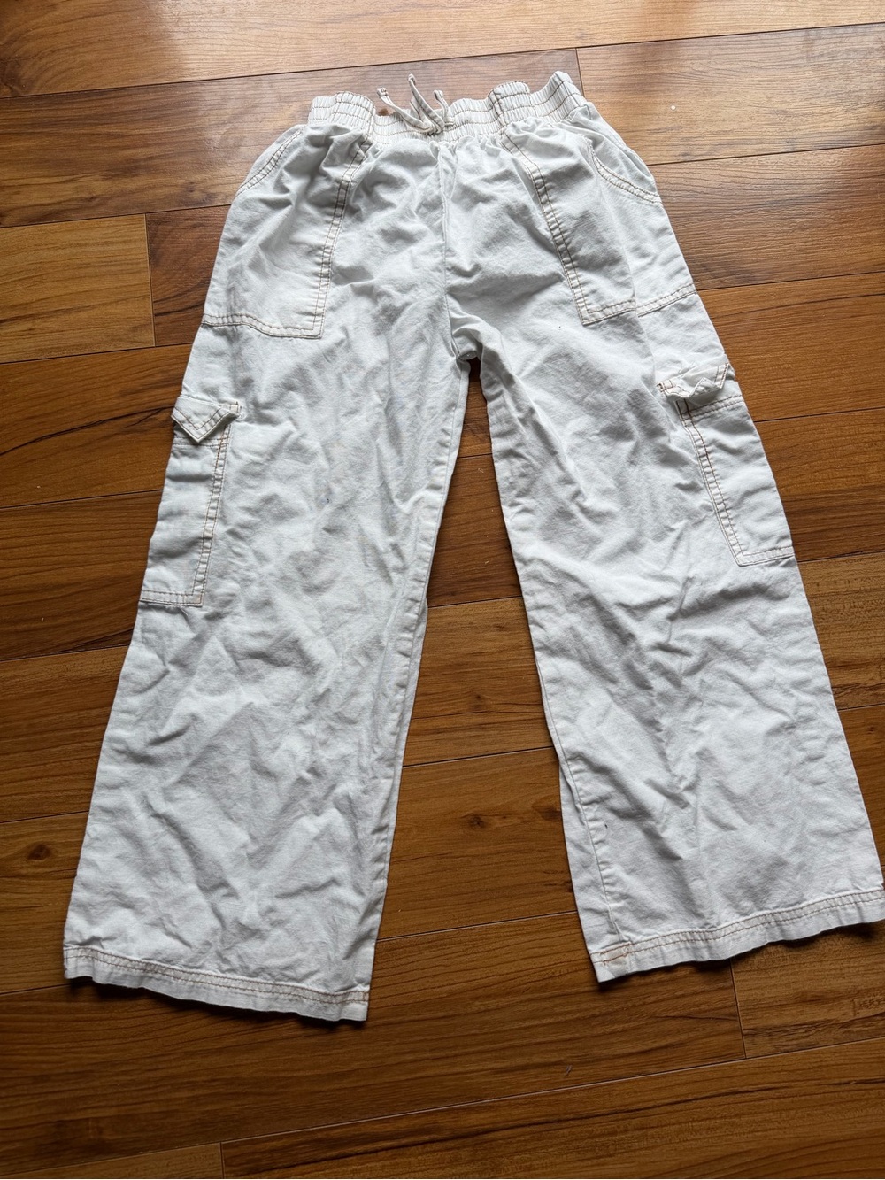 Art Class size 8 (medium) Cream Cargo Jogger Pants for Kids